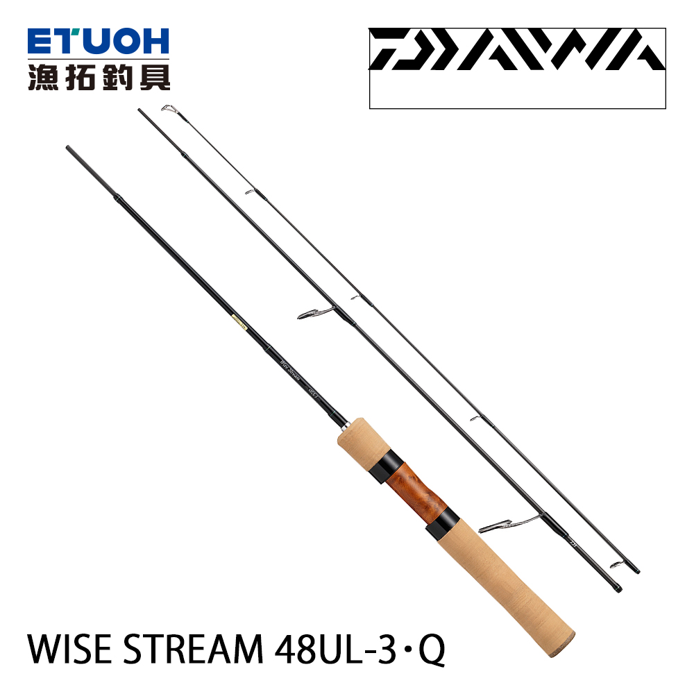 DAIWA WISE STREAM 48UL-3．Q [淡水路亞竿] - 漁拓釣具官方線上購物平台